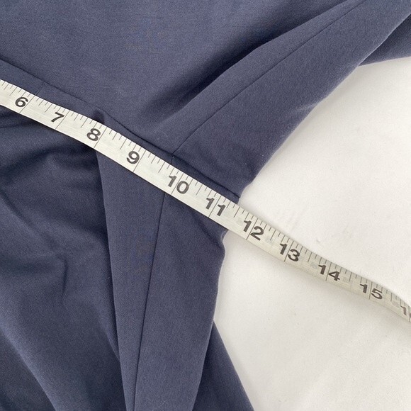 Grey's Anatomy Mid Rise Flare Bottom Drawstring Scrub Pants Gray Size MP - Picture 9 of 10